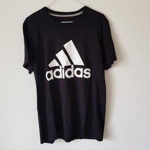 Adidas medium black tshirt with logo